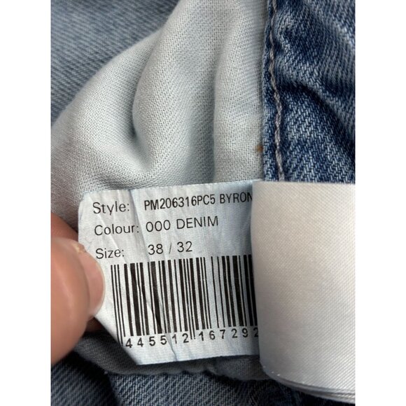 Pepe Jeans London Mens Relaxed Fit Regular Waist Denim Size 38/32 Skater Y2k Hip - Picture 4 of 10